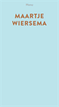 Mobile Screenshot of maartjewiersema.com